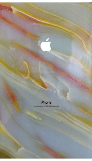 Glossy Marble Granite Opal Stone iPhone Lamination