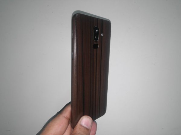 Wooden Matte Chocolate iPhone Lamination
