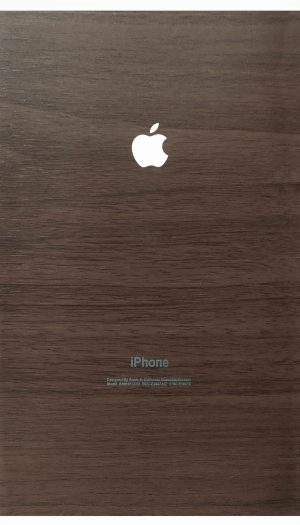 Wooden Matte Chocolate iPhone Lamination